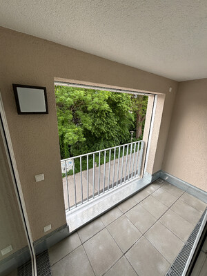 Eingangsbereich Wohnanlage Hindernburgstraße